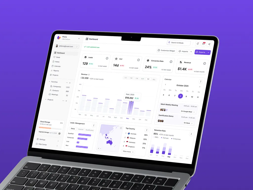 Разработка CRM SaaS