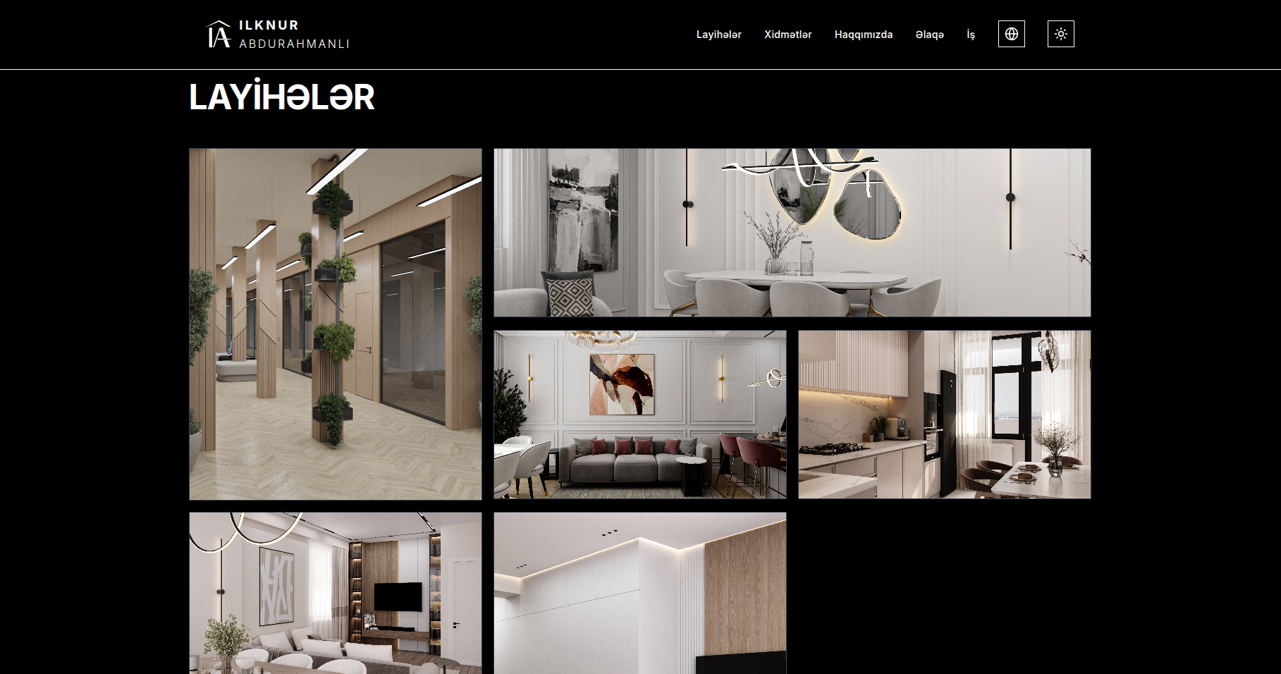 Portfolio Page Development